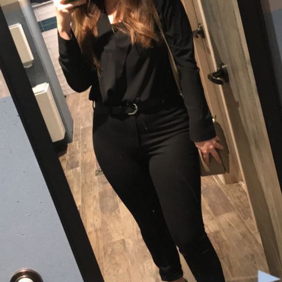 Black blazer blouse 🖤 - Picture 2 of 3